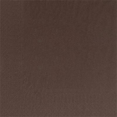 Serviette papier 39X39 chocolat 2 plis colis de 1800