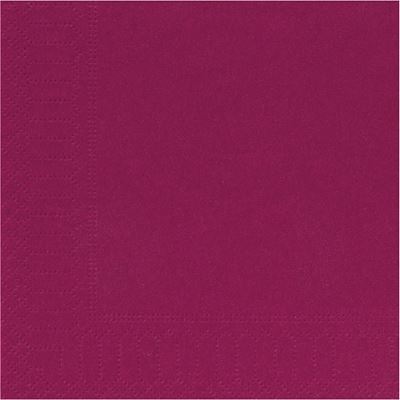 Serviette papier 39X39 framboise 2 plis colis de 1800