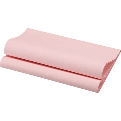 Serviette Dunisoft rose tendre 40x40 par 720