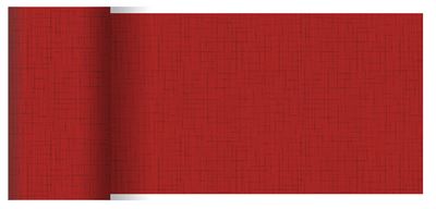 Chemin de table rouge dunicel 0,15x20 m