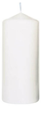 Bougies ronde blanche 80 heures Duni