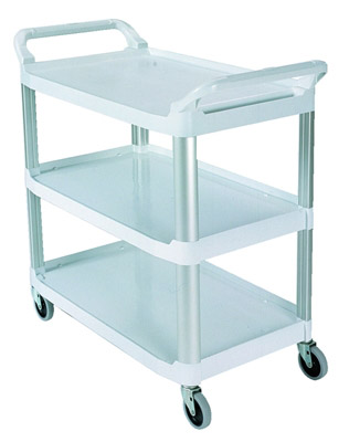 Chariot Rubbermaid XTRA blanc ouvert