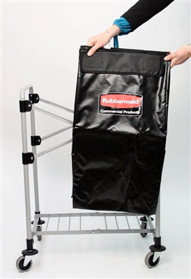 Sac a linge chariot X Cart Rubbermaid 150 L