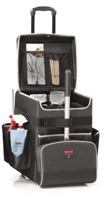 Chariot hotel Rubbermaid quick cart moyen