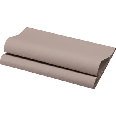 Serviette bio dunisoft grège 40x40 par 360