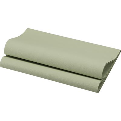 Serviette bio dunisoft 40x40 vert pistache colis de 360