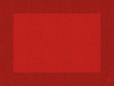 Set de table rouge bio dunicel 30x40