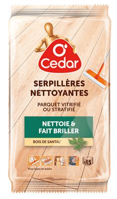 Serpillere O’Cedar nettoyant parquet les 15