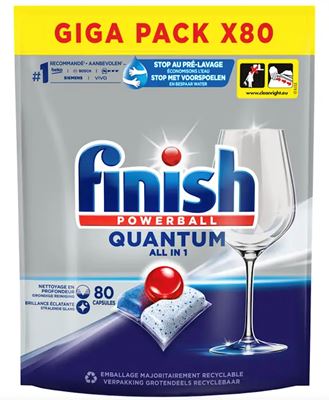 Finish Powerball Quantum 4 en 1 x80