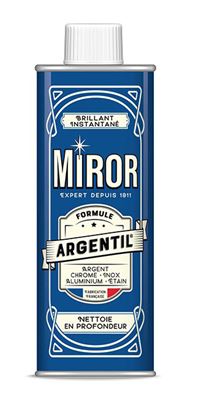 Argentil nettoyant argenterie chrome inox flacon de 250 ml