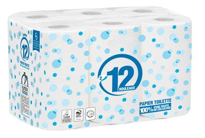 Papier toilette rouleau par 96