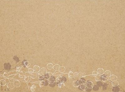 Set papier kraft floral 30 x 40 par 400