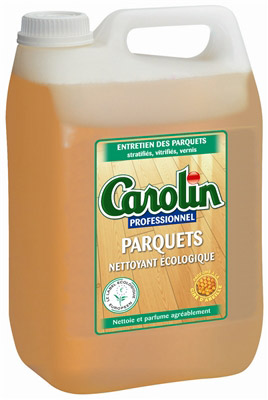 Carolin nettoyant parquet cire d’abeille Ecolabel 5 L