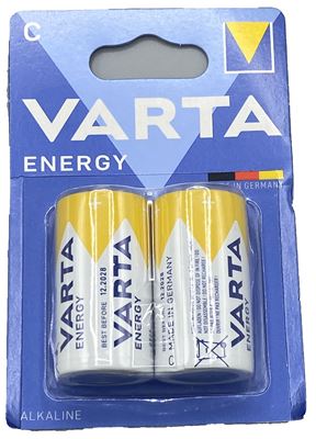 VARTA ENERGY pile alcaline C/LR14x2 3000