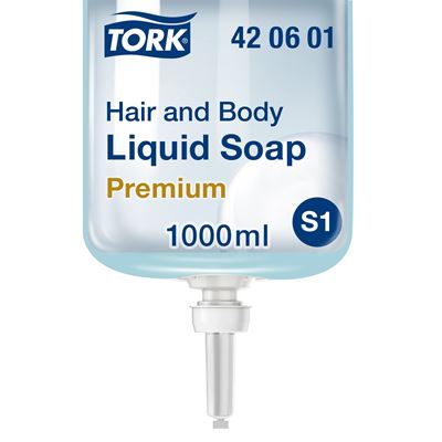 Tork savon liquide corps et cheveux 6X1L
