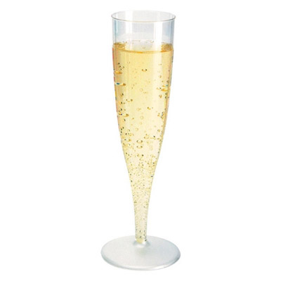 Flutes a champagne jetables cristal injectes 13,5 cl colis 100