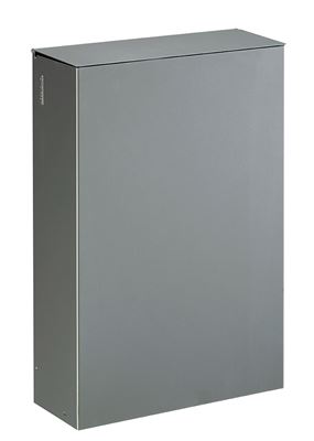 Poubelle murale Rossignol 20 litres gris