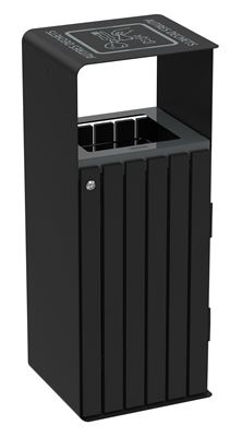 Poubelle de tri sélectif Artri Extreme calibrée 110L autres déchets