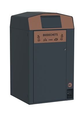 Poubelle biodéchets trirok 240L
