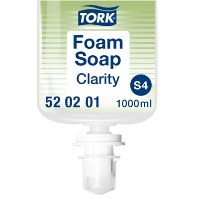 Savon mousse limpide Tork S4 6X1L