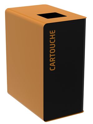 Poubelle de tri selectif 65L cartouche Cubatri