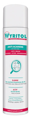 Wyritol anti acariens punaises de lit professionel 500 ml