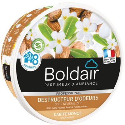 Boldair gel destructeur d’odeur monoi 300 grs