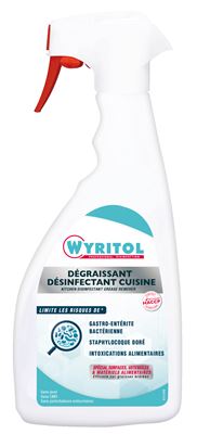 Wyritol dégraissant désinfectant cuisine 750 ml