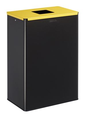 Poubelle de tri sélectif Calitri 60L jaune