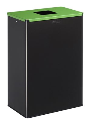 Poubelle de tri sélectif Calitri 60L vert
