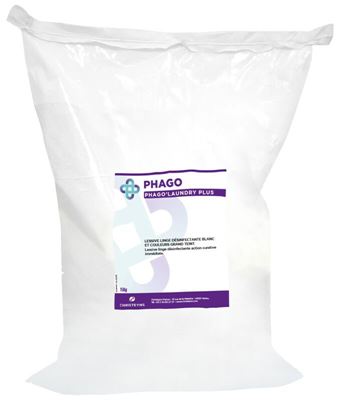 Lessive désinfectante phago laundry 15kg