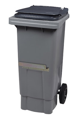 Conteneur poubelle 80L barre ventrale Rossignol