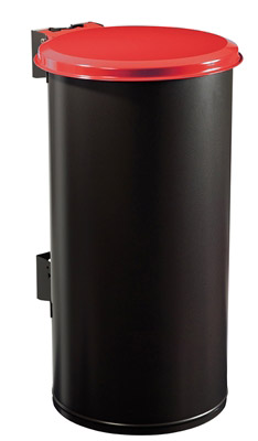 Support sac tri sélectif Tubo Rossignol rouge