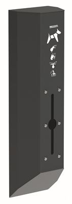 Distributeur hygiène canine mural anthracite Rossignol