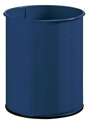 Corbeille papier 8L bleu rossignol