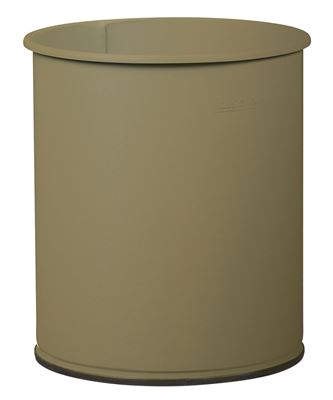 Corbeille papier 8L vert olive rossignol