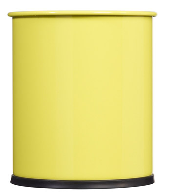 Corbeille papier 8L jaune rossignol