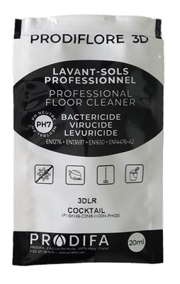 Détergent désinfectant surodorant fruitée dosette