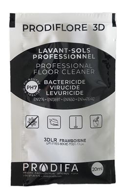 Détergent désinfectant surodorant framboise dosette