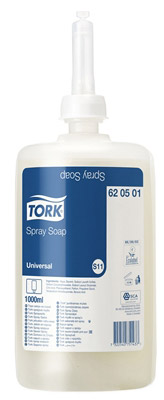 Tork savon spray S11 6X1L