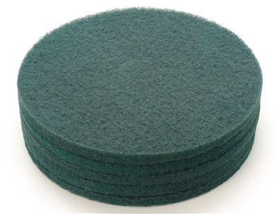 Disque vert monobrosse nettoyage sol 406 mm colis de 5