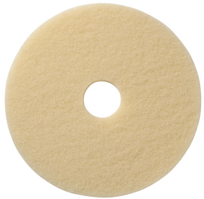 Disque beige monobrosse lustrage 406 mm colis de 5