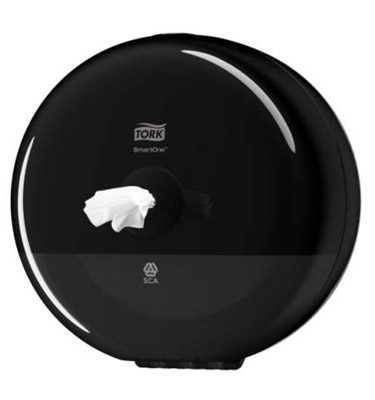 Distributeur papier toilette Tork Smartone mini noir