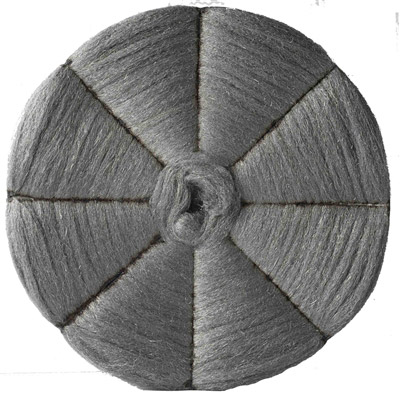Disque laine d’acier cristallisation 432 numéro 0 colis de 10