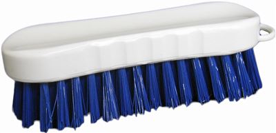 Brosse alimentaire main bleu