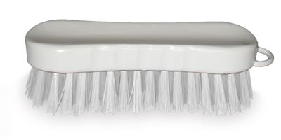 Brosse alimentaire main blanche