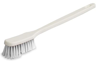 Brosse alimentaire recipient blanc