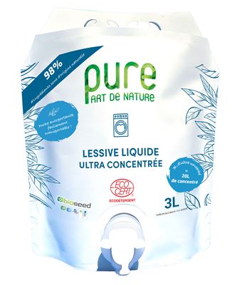 Lessive liquide ultra concentrée ecocert 3L