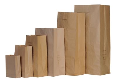 Sac papier biodégradable 32 litres par 100