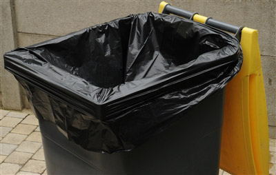 Sac poubelle housse conteneur 340 litres colis de 200